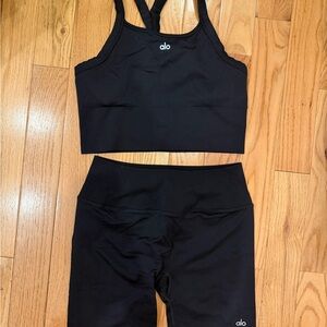 ALO Yoga Black Tank Top